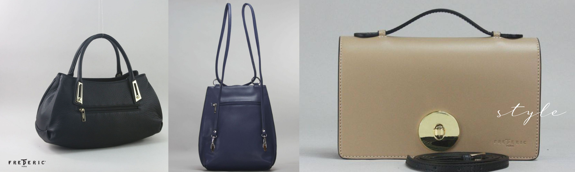 designer handbags collage 